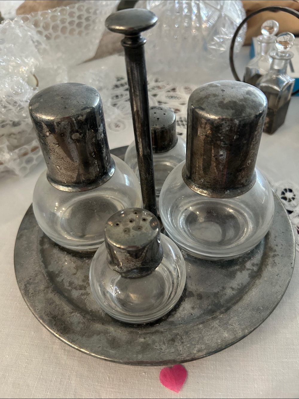 Vintage cruet set